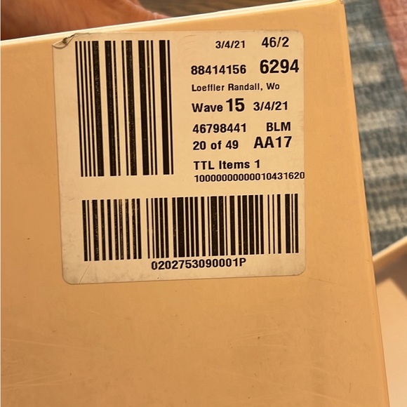 Loeffler Randall Gold Penny Heel - Picture 7 of 7